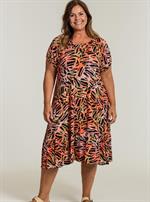 Gozzip - Marica Kjole, Multi Koral Print